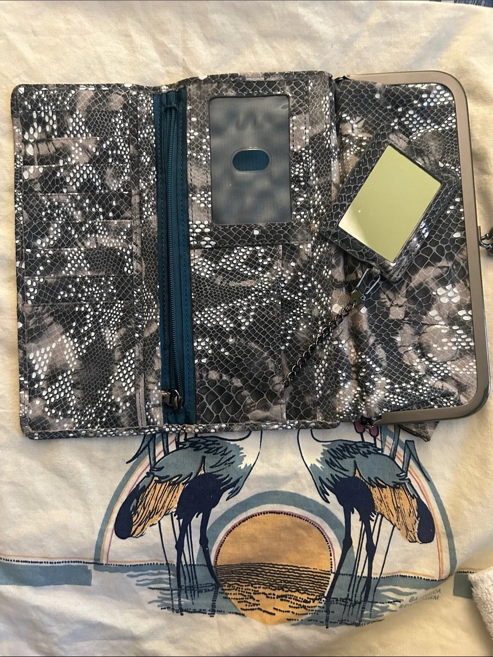 HOBO sleek snakeskin